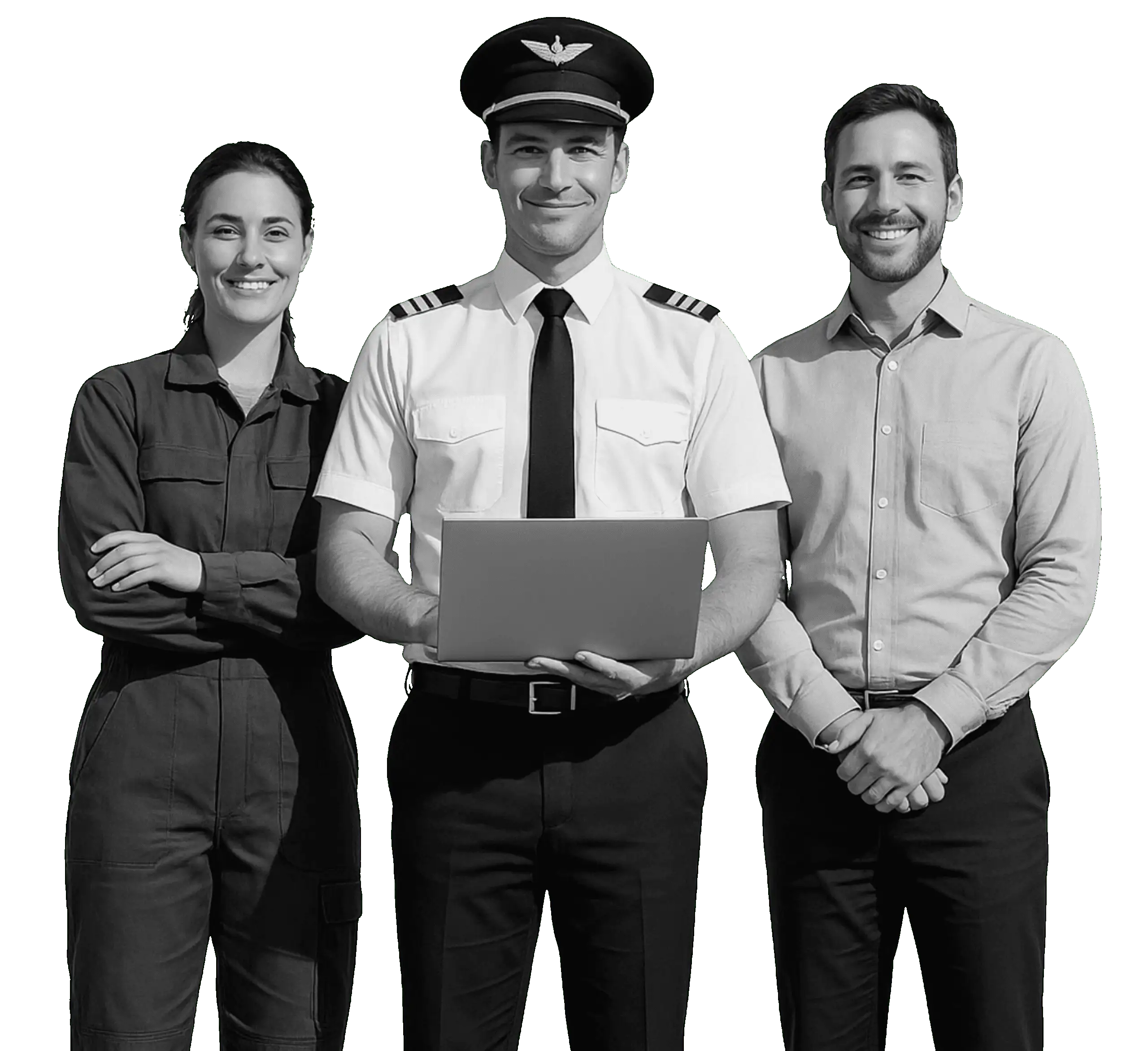 Pilot, operations and maintenance workers united